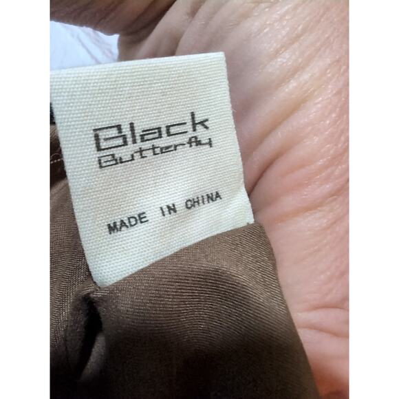 Black Butterfly Brand Abstract Multicolor Lightweight Backpack NWOT Festival - Picture 4 of 8